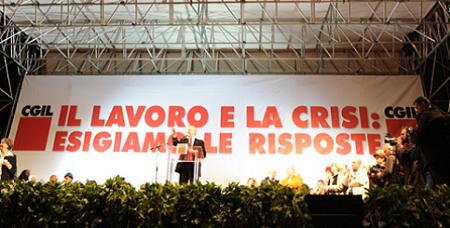 Manifestazione sul lavoro