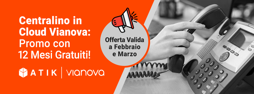 Promo 12 mesi Vianova