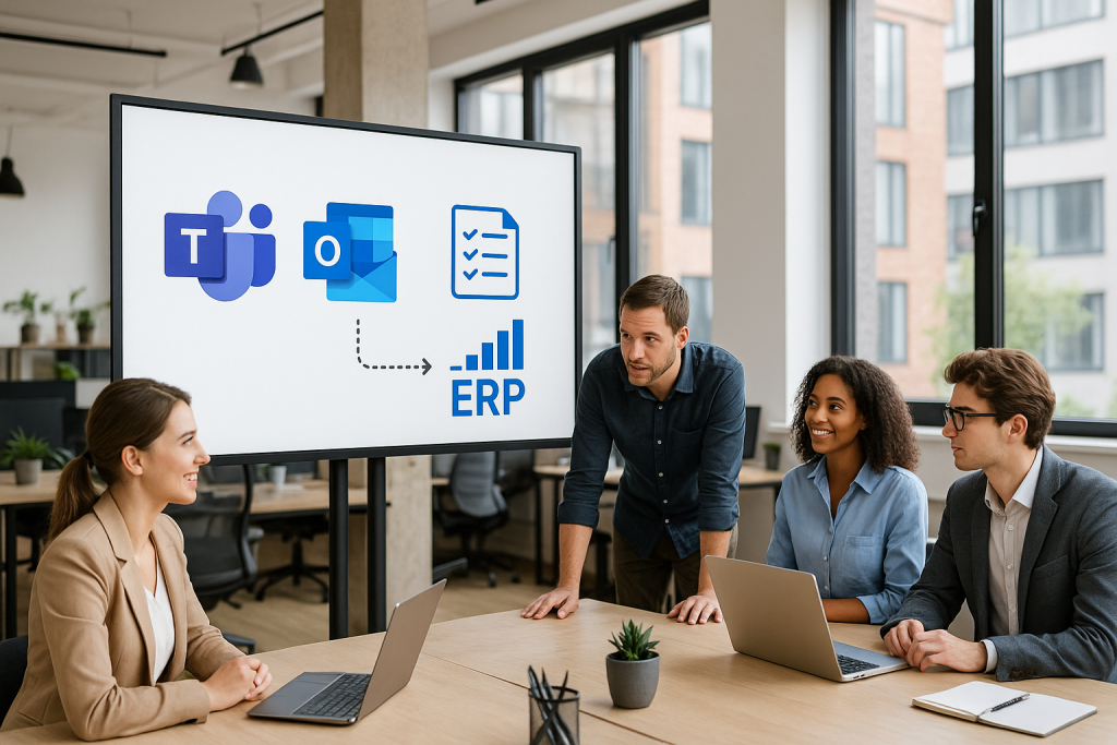 integrazione erp strumenti di collaboration