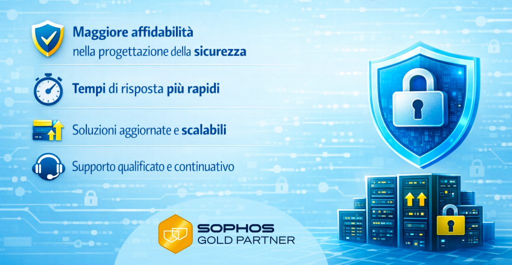 Vantaggi Sophos Gold Partner