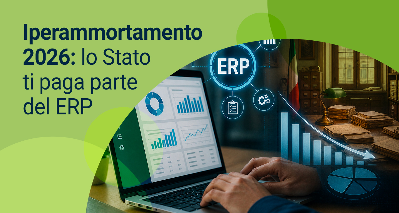 Iperammortamento 2026: lo Stato ti paga parte del ERP