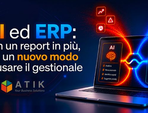 AI ed ERP: non un report in più, ma un nuovo modo di usare il gestionale