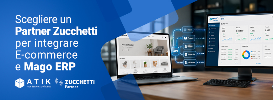 Scegliere Partner Zucchetti integrazione Ecommerce e Erp